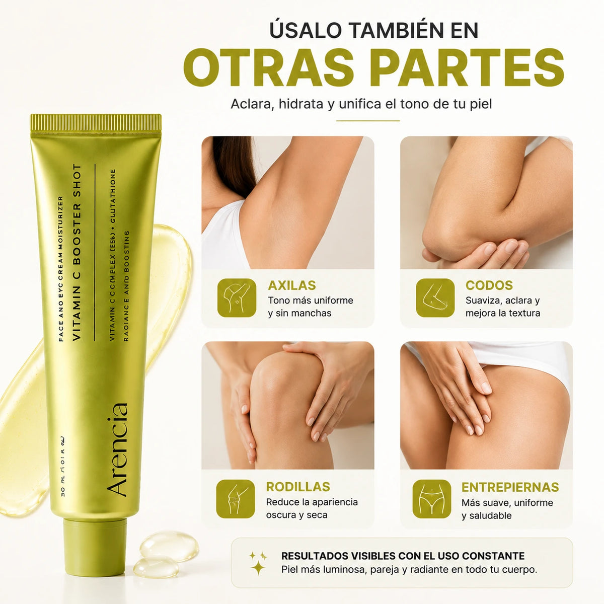 Vitamina C Booster Shot | Adiós a las ojeras y la mirada cansada