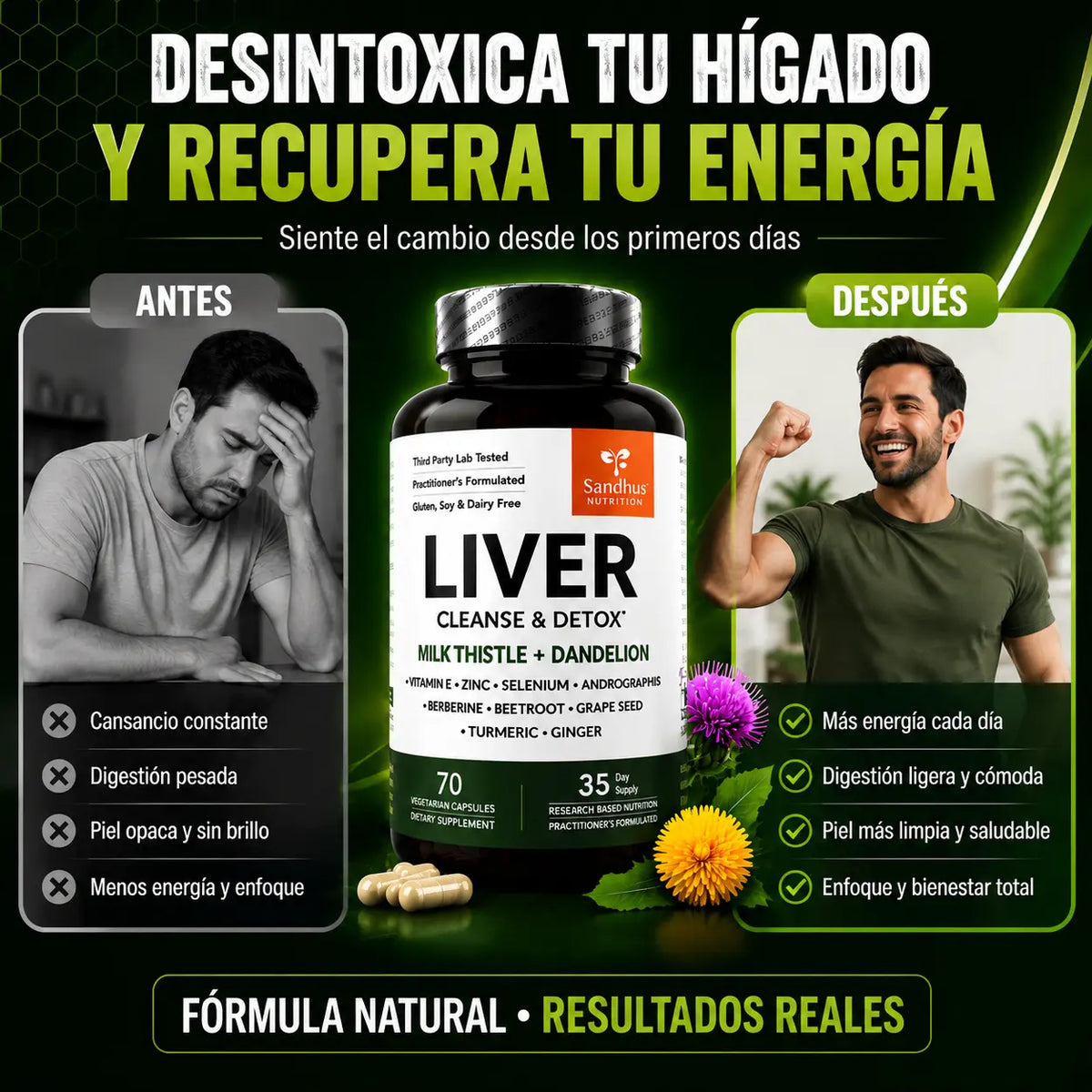 Liver Cleanse Detox | Limpia y protege tu hígado de forma natural