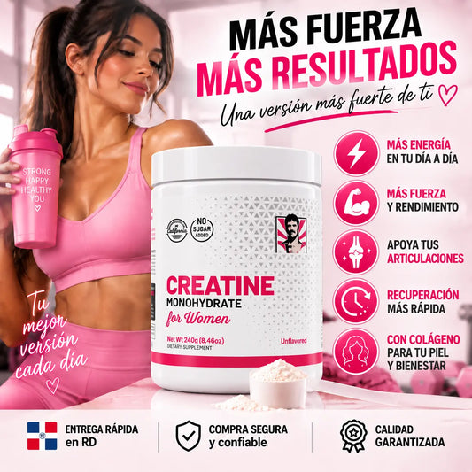 Creatina + Colágeno para Mujeres