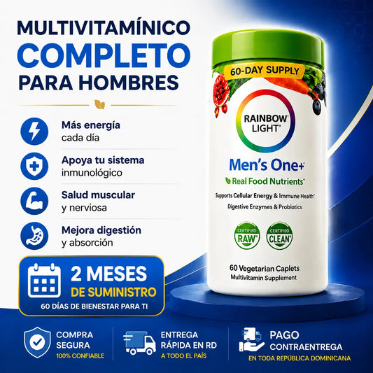 Multivitamínico completo para recuperar tu energía y mejorar tu día a día- 60 cápsulas