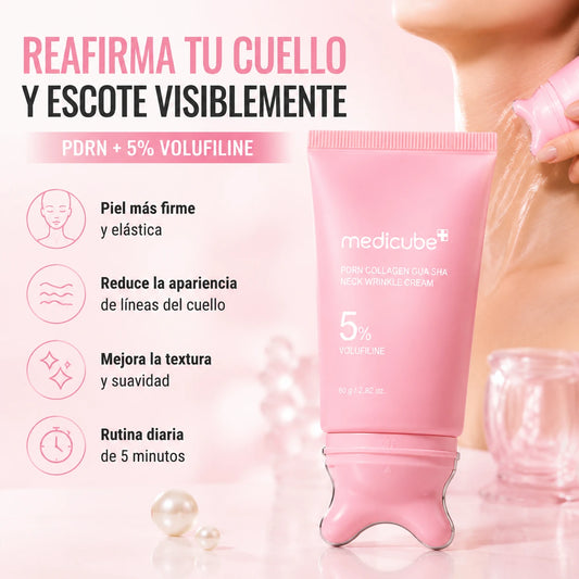 Crema Reafirmante de Cuello con Gua Sha Integrado