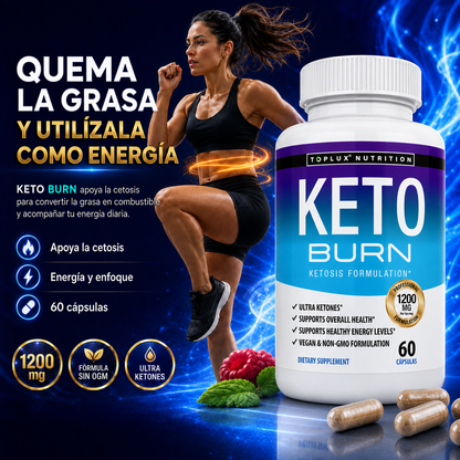 Quemador de Grasa Keto Burn - Toplux