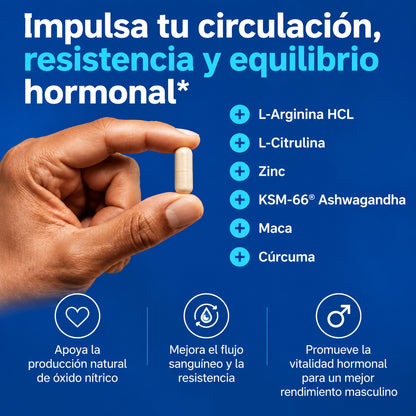 NAD+ Men's Complex — Energía celular y vitalidad masculina avanzada