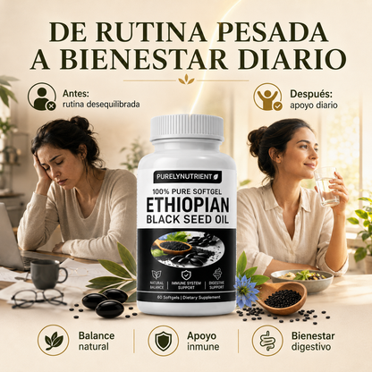 Aceite de Semilla Negra Etíope (60 cápsulas)