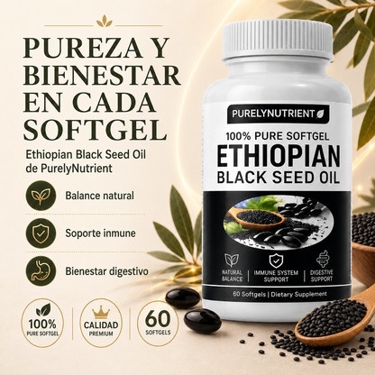 Aceite de Semilla Negra Etíope (60 cápsulas)