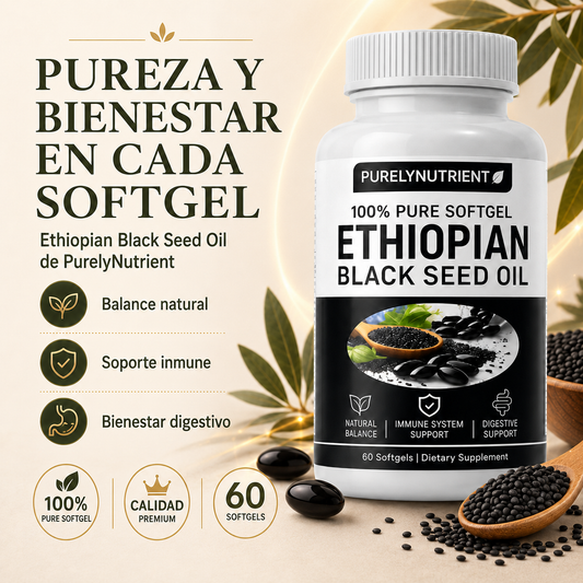 Aceite de Semilla Negra Etíope (60 cápsulas)